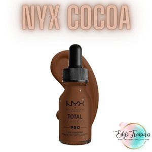 New NYX Total Control Pro Drop Foundation (COCOA)